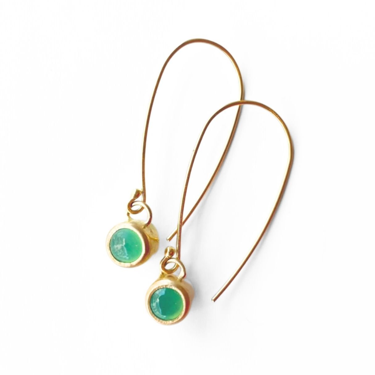 Gem Drop Earrings - small - Nina Alexandra Jewellery