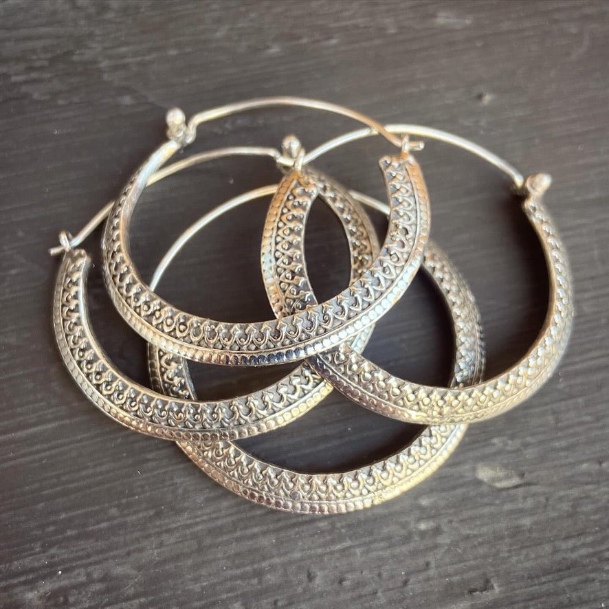 Marrakesh Hoop Earrings - Nina Alexandra Jewellery