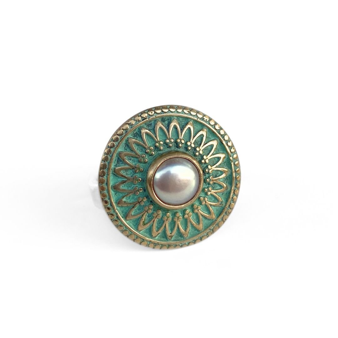 Perla Ring - bronze - Nina Alexandra Jewellery