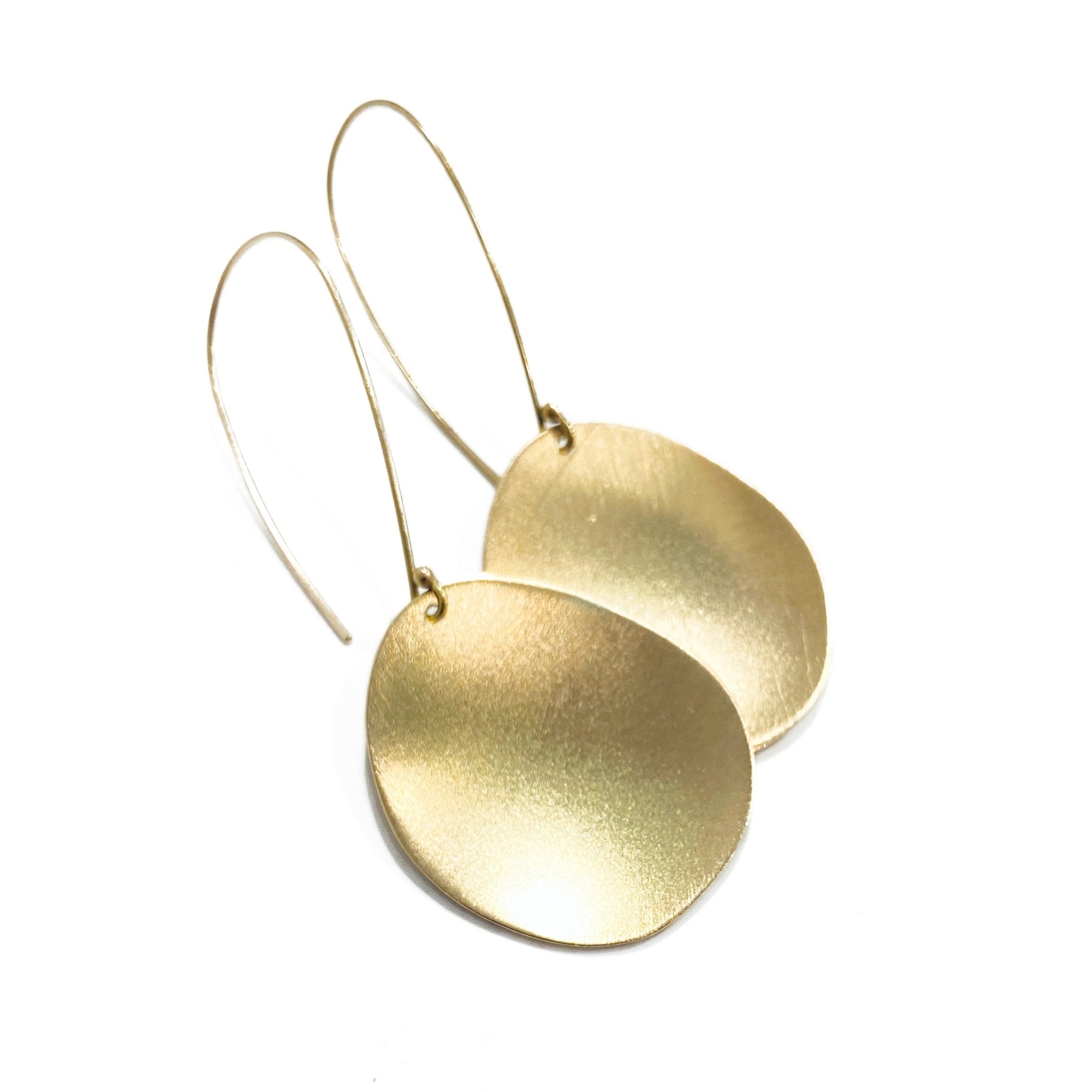 La Plana Earrings, gold - Nina Alexandra Jewellery