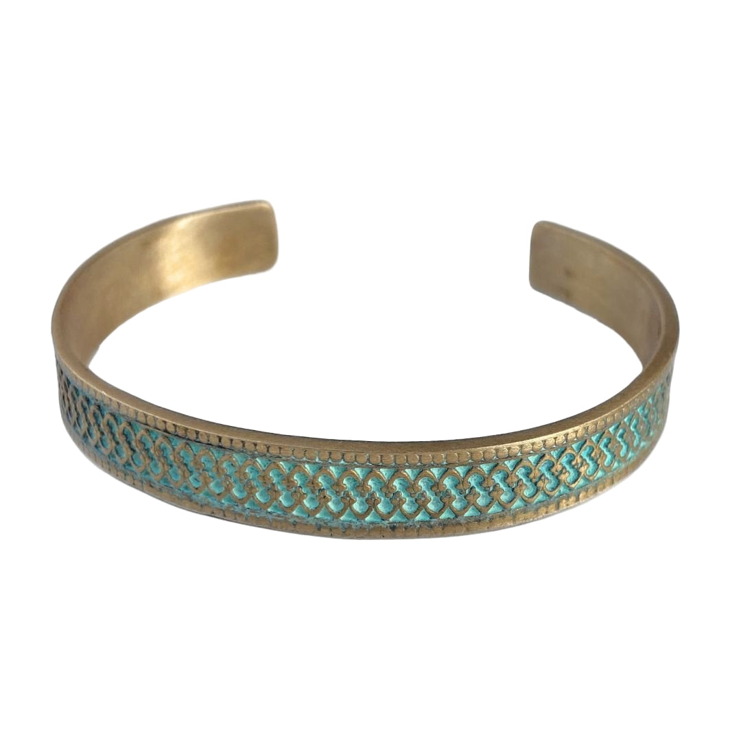 Marrakesh Cuff - bronze - Nina Alexandra Jewellery