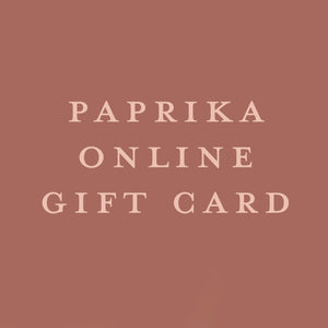 Online Gift Card